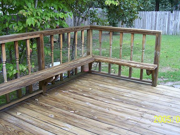 newly stained