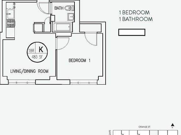 2nd image of 107 Columbia Hts APT 10K
