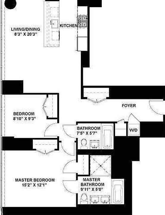 1st image of 1 Northside Piers APT 17B