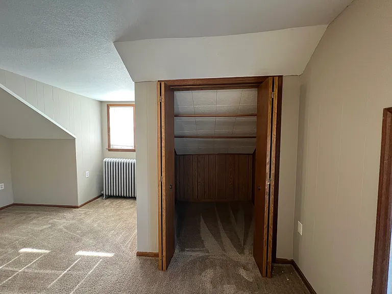 Upstairs bedroom - one of two closets