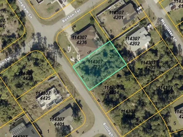 BILLINGHAM LANE LOT 35, NORTH PORT, FL 34288