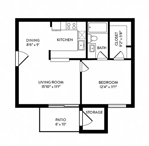 Floor plan A1