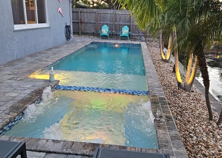 Tranquil View of Water from Inside & Outside