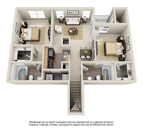 Floor plan B3