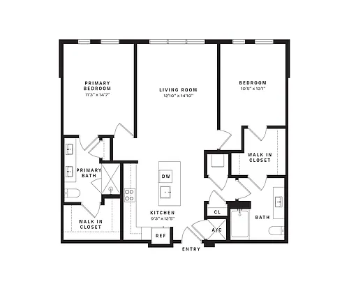 Floor plan B23