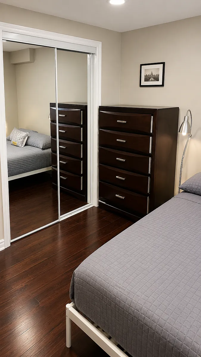 Photo 2 of 4 - Rallymaster Hts - Mississauga, ON Bedroom A: $1,130 Private room with Double sized bed - Rallymaster Hts