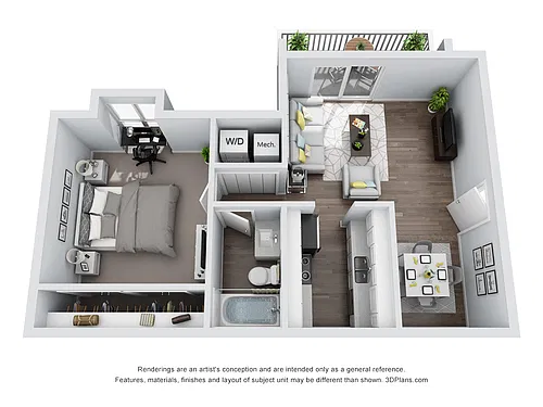 Floor plan The Sapphire