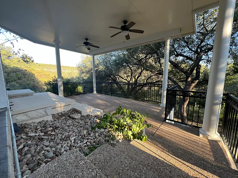 extended backyard paradise!