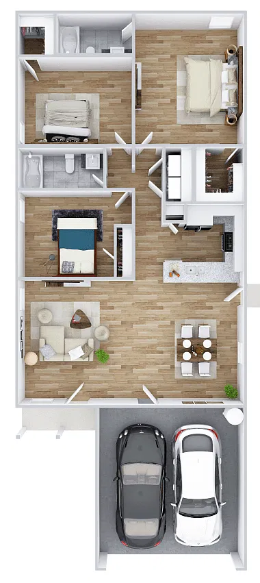 Floor plan Red Oak