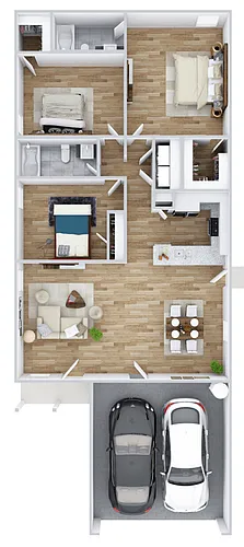 Floor plan Red Oak