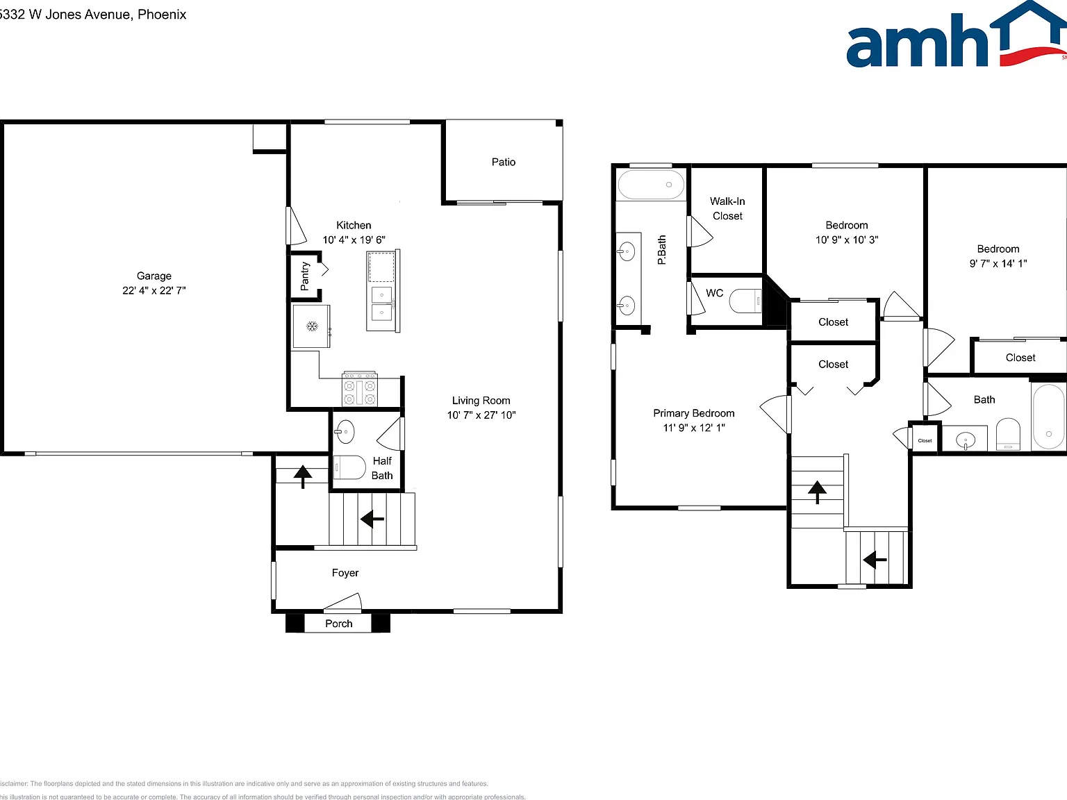 3 bed, 2.5 bath, 1464 sqft, $1,820 — Photo 3