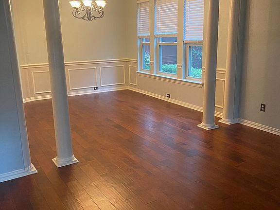 Front living room looking into dining room
