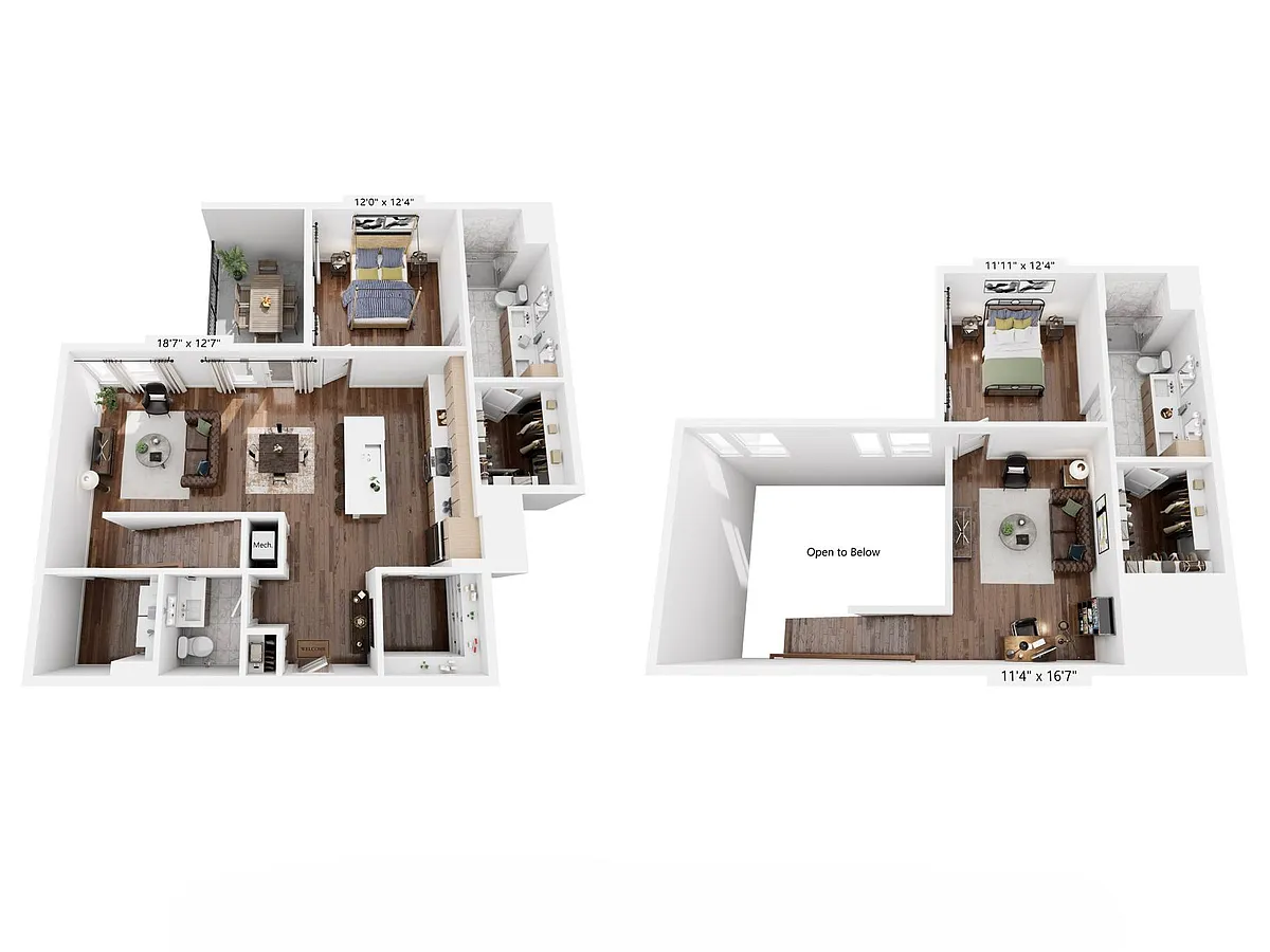 Floor plan TH6
