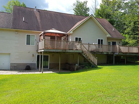 Rear of house. Walk out.