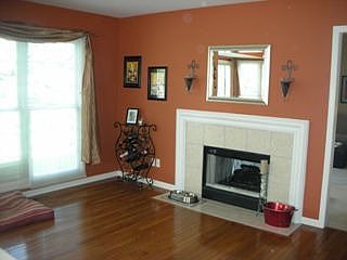 Fireplace in Kitchen