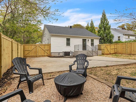 Pets are welcome to enjoy the fenced backyard with a $250 pet fee, which is assessed after booking. Relax in the Adirondack chairs with a glass of wine by the fire pit. Secure parking is available on the large concrete pad as well.