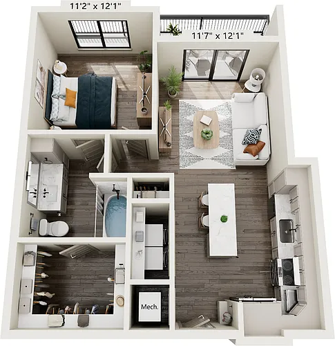 Floor plan A25