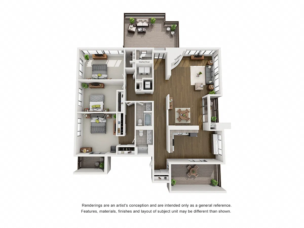 Floor plan Penthouse A