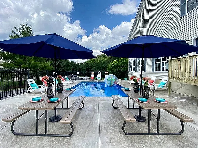 Swimming Pool and Sundeck
