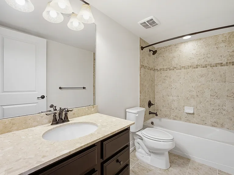 Full Bath in Basement
