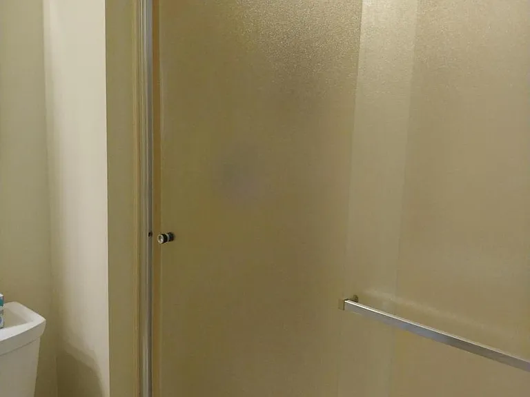 New shower door