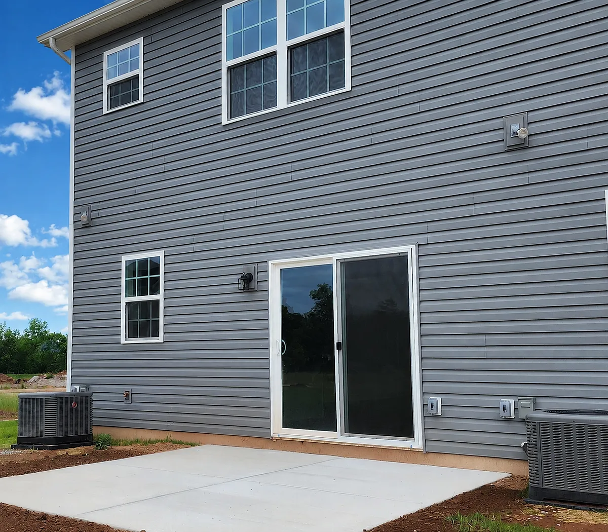 Back of the house - 3638 Fieldstone Dr