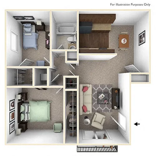 Floor plan Kirkwood