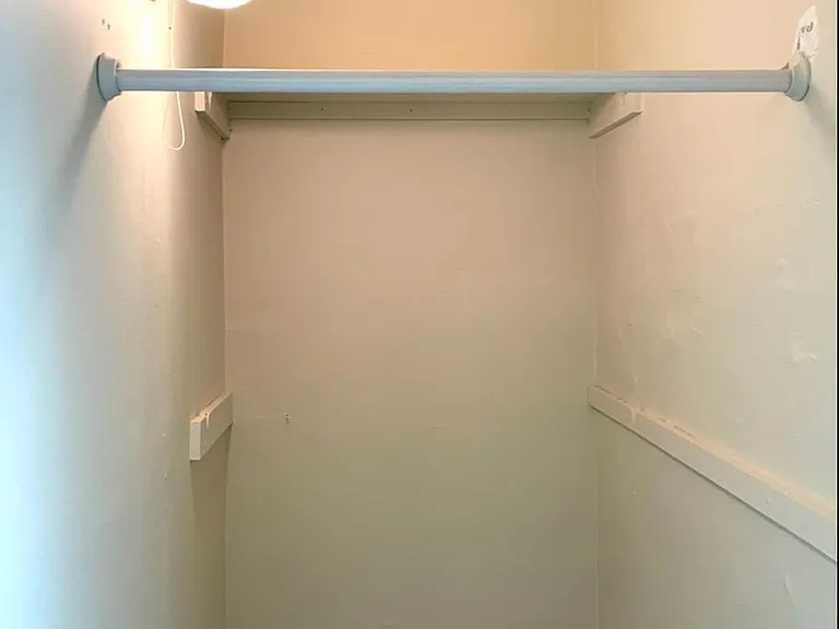 Large closet.