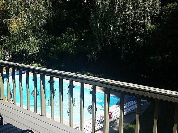 View from upper trex deck