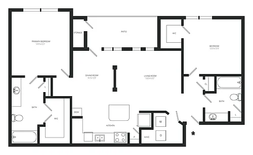 Floor plan Pinon