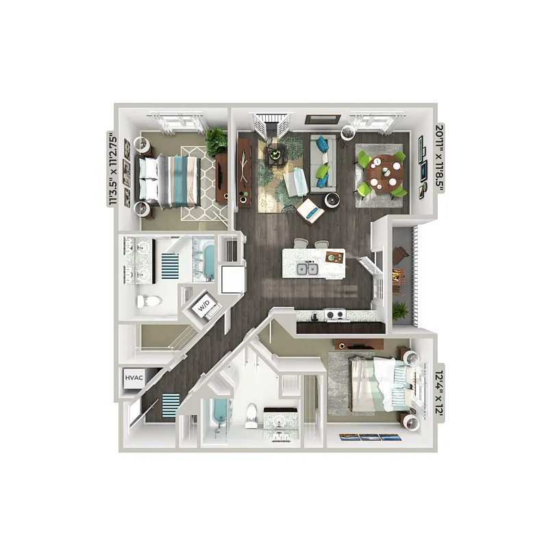 Floor plan B2