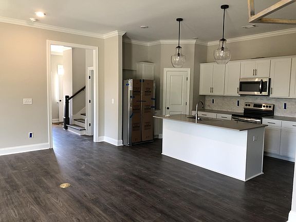 Kitchen view facing front entry.