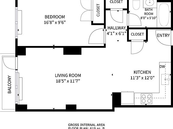 2nd image of 11-15 Broadway #5J