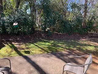 Private Patio in the Backyard