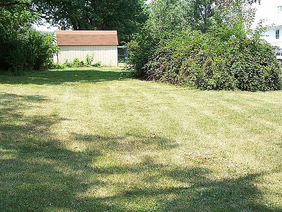 Back of the property & shed