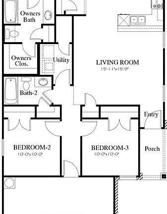 The most popular cozy and practical floor plan today