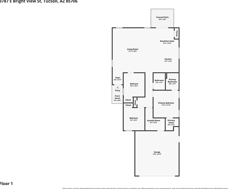 3 bed, 2.0 bath, 1261 sqft, $1,905 — Photo 2