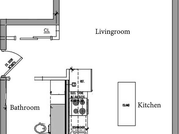 2nd image of 135 W 58th St APT 8D
