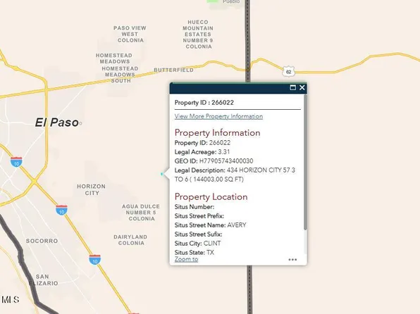 Pn 266022 434 Horizon City 57 3 #6, El Paso, TX 79928