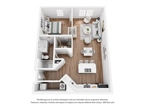 Floor plan Picasso