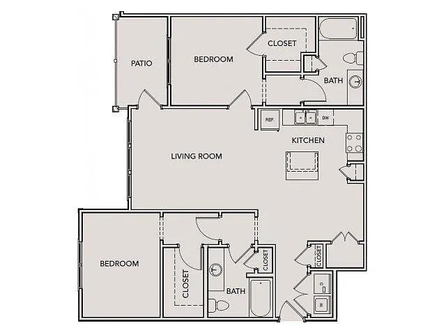 Floor plan B2