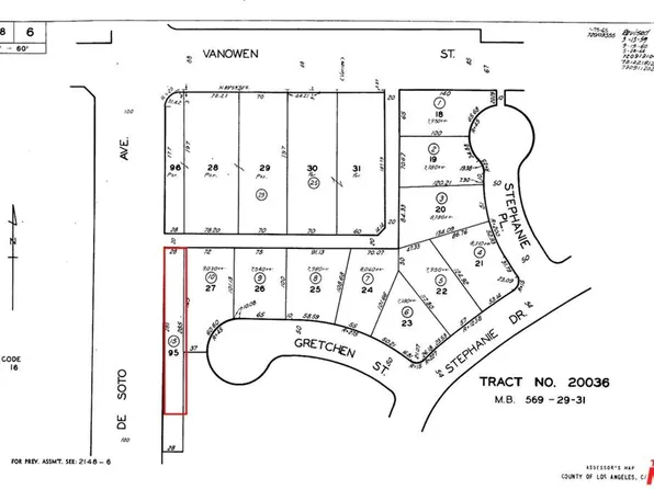 0 De Soto Lot 95, Reseda, CA 91335