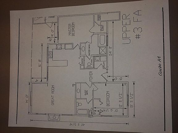 A4 floor plan
