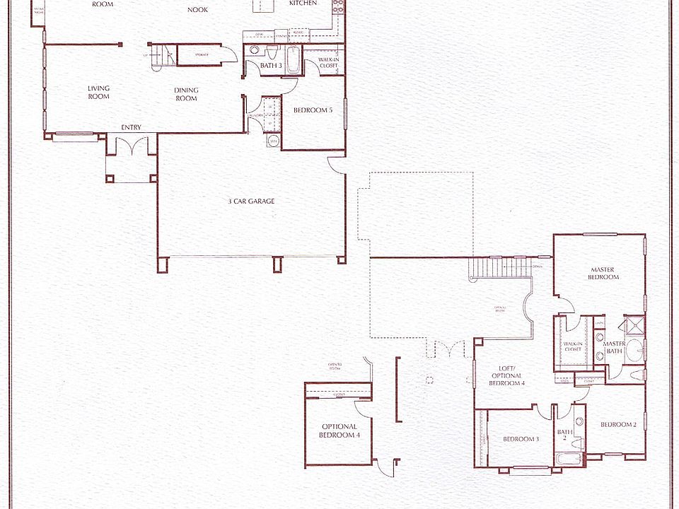 2 Story Floorplan