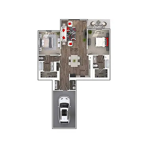 Floor plan Argyle