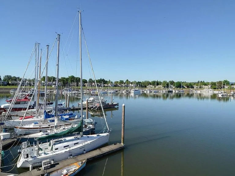 View of marina