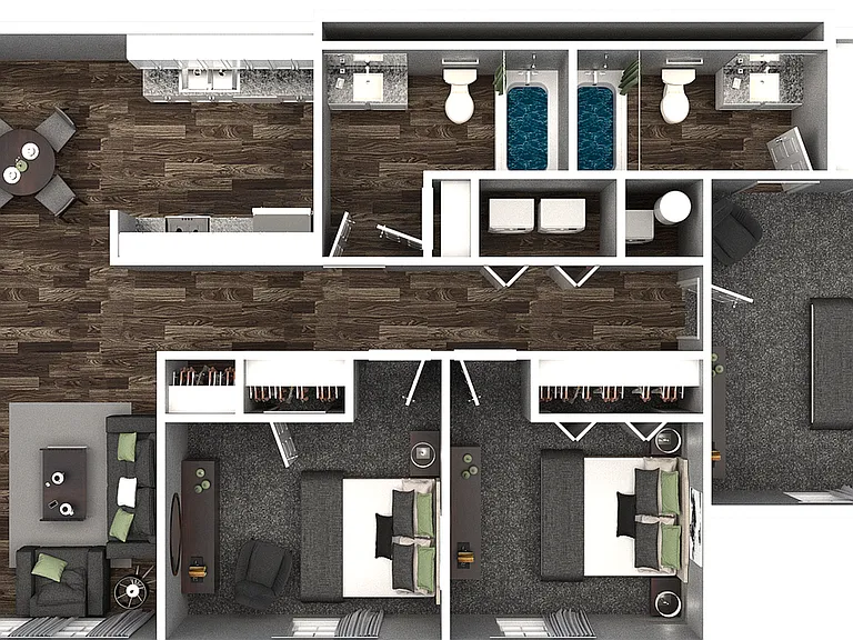 3 Bedroom 2 Bathroom 3 Bedroom 2 Bathroom