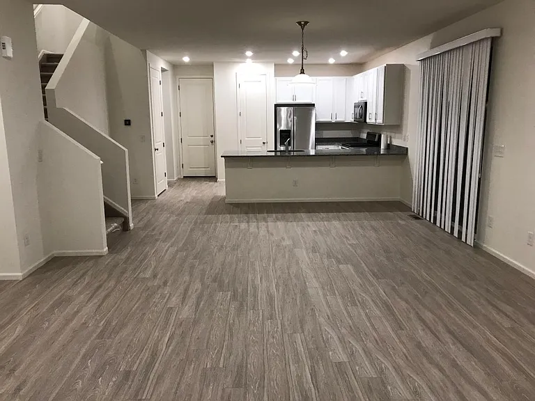 From Living Area to Kitchen