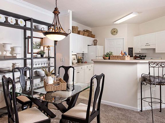 Model Apartment Dining Area