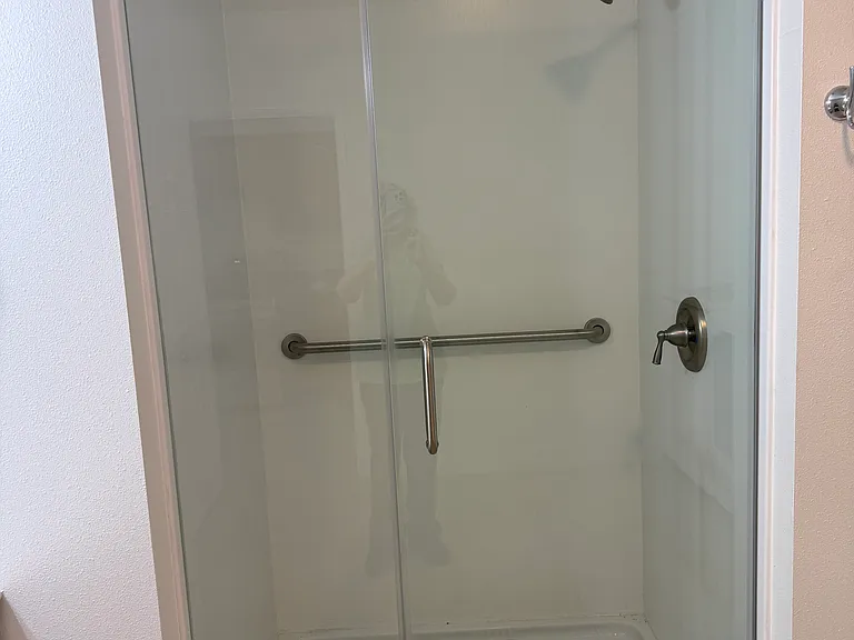 Second bathroom with walk-in shower